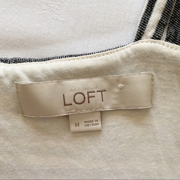 LOFT Strappy Striped Sundress - Picture 2 of 8